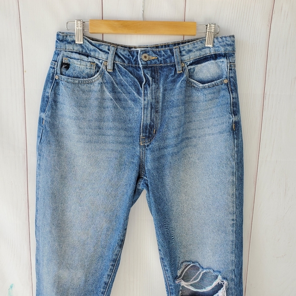 KanCan high rise distressed jeans - Picture 2 of 14